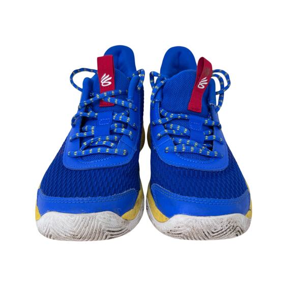 Under Armour Kids Sneakers - Blue and Yellow - Picture 4 of 14